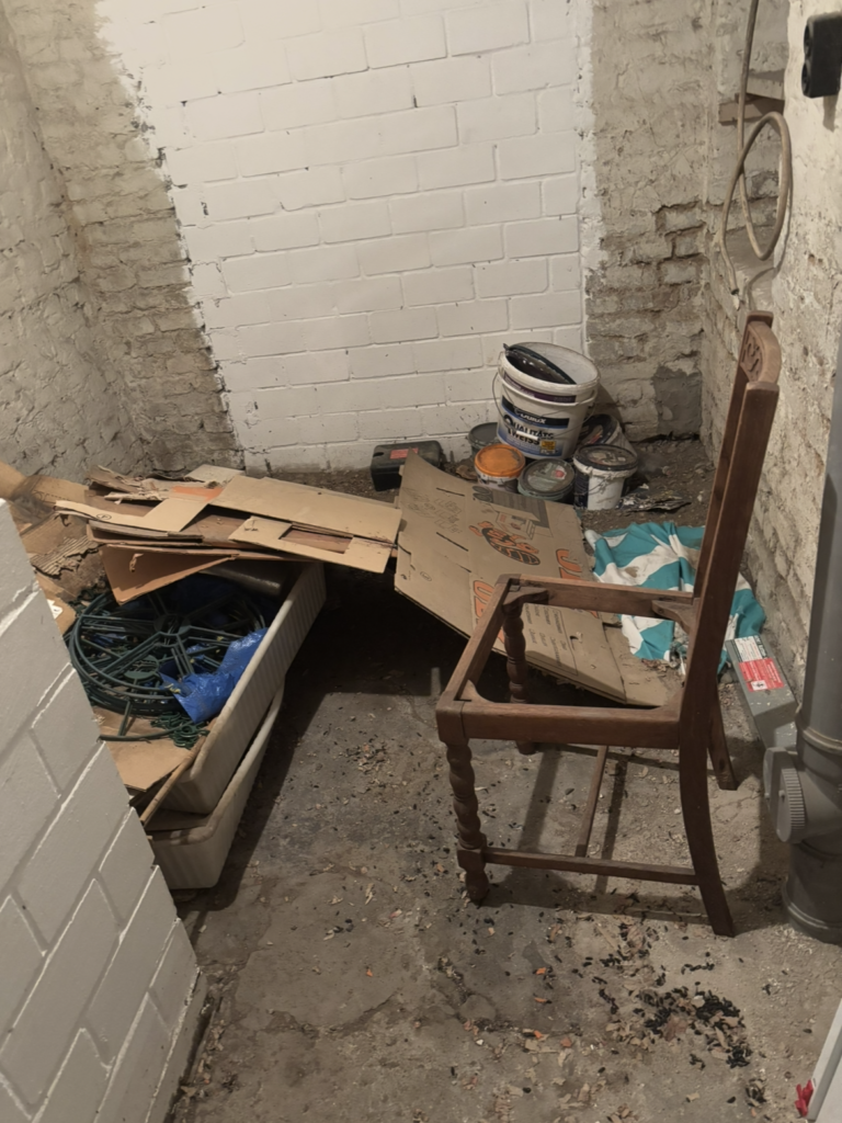 Entrümpelung Düsseldorf - Keller Vorher